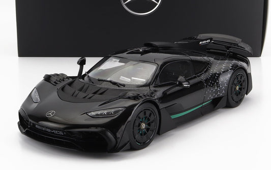 NZG - 1/18 - MERCEDES BENZ - ONE AMG (C298) 2022 - HYPER BLACK