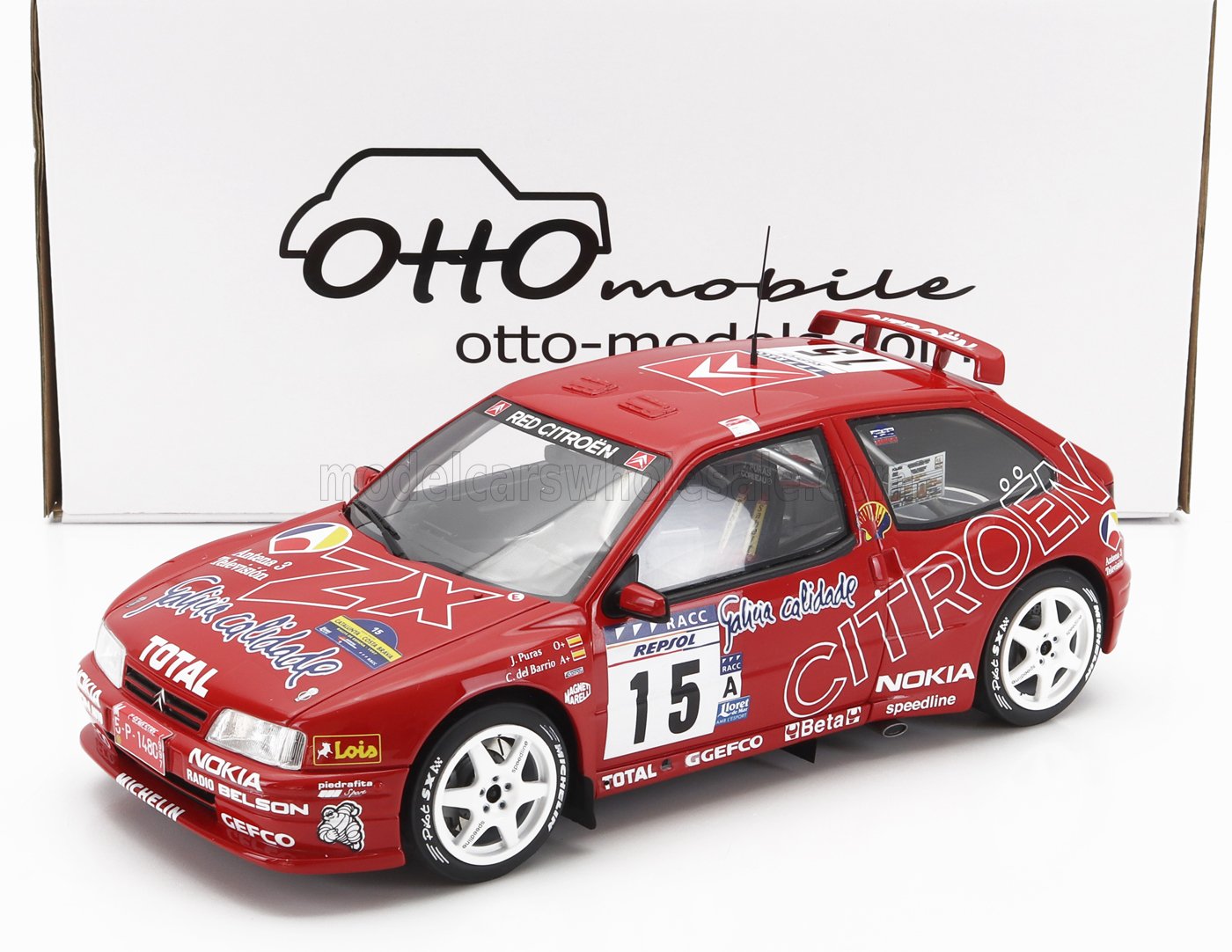 OTTO-MOBILE - CITROEN - ZX KIT CAR N 15 RALLY CATALUNYA 1997 J.PURAS