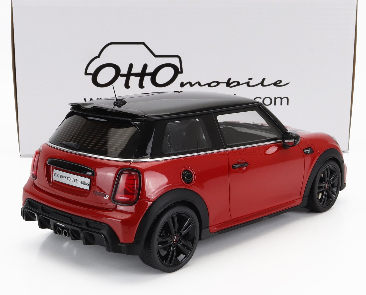 OTTO-MOBILE - 1/18 - MINI - COOPER S JCW PACKAGE 2021 - RED