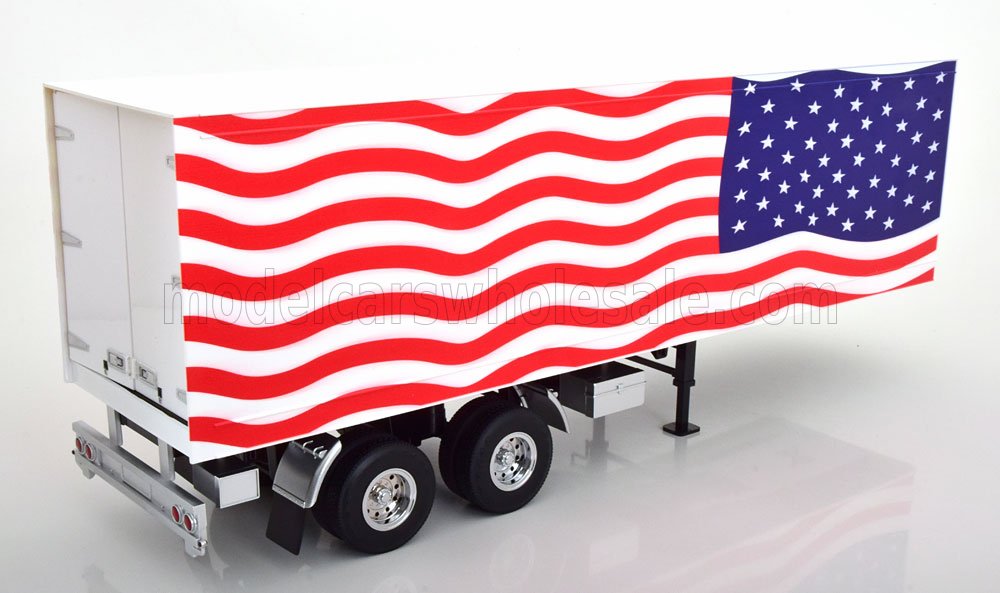 ROAD-KINGS - TRAILER - TRAILER FOR TRUCK STARS & STRIPES LIVERY - RIMORCHIO