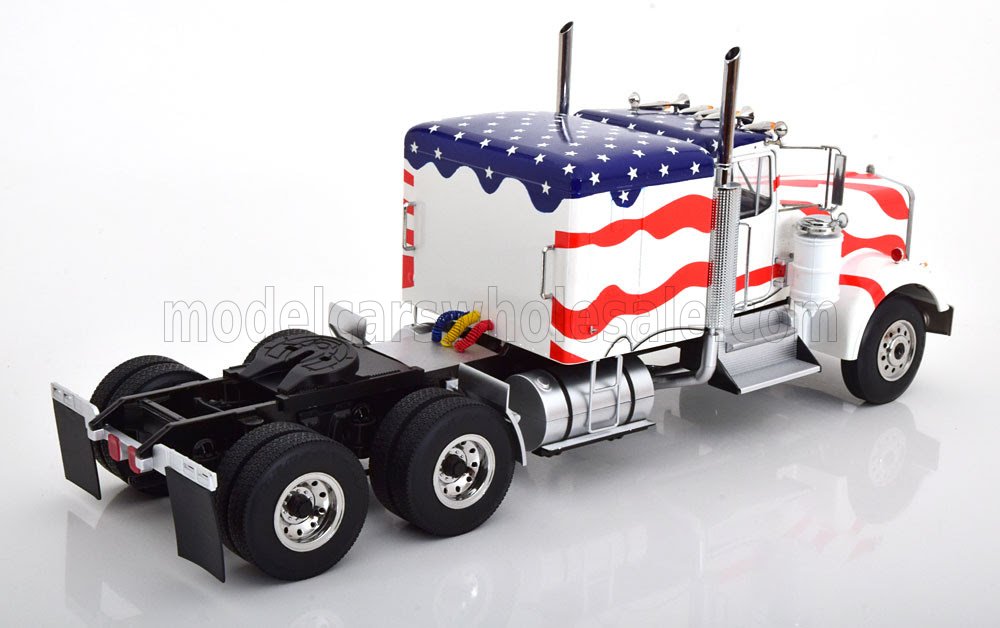 ROAD-KINGS - KENWORTH - W900 TRACTOR TRUCK STARS & STRIPES LIVERY 3-ASSI 1989