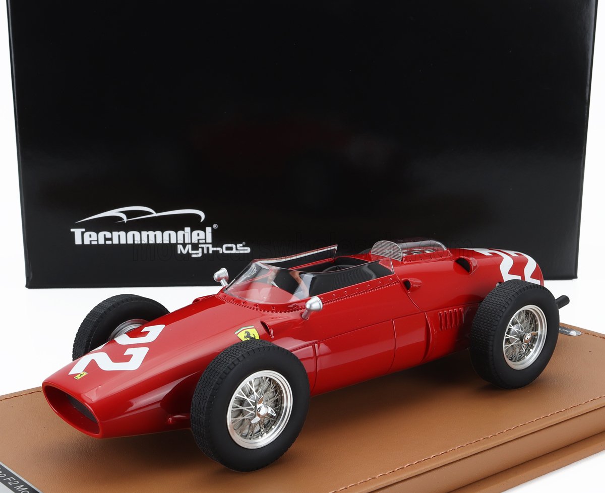 TECNOMODEL - 1/18 - FERRARI - F2 DINO 156 N 22 MONZA ITALY GP 1960 W.VON TRIPS - RED