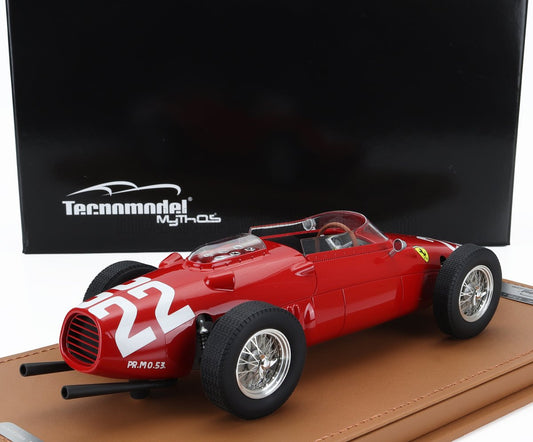 TECNOMODEL - 1/18 - FERRARI - F2 DINO 156 N 22 MONZA ITALY GP 1960 W.VON TRIPS - RED