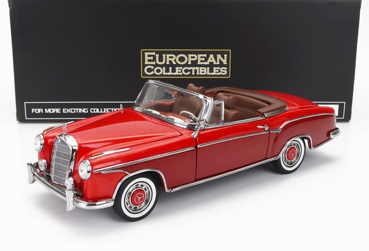 SUN-STAR - 1/18 - MERCEDES BENZ - 220SE CABRIOLET OPEN 1960 - 2 TONE RED