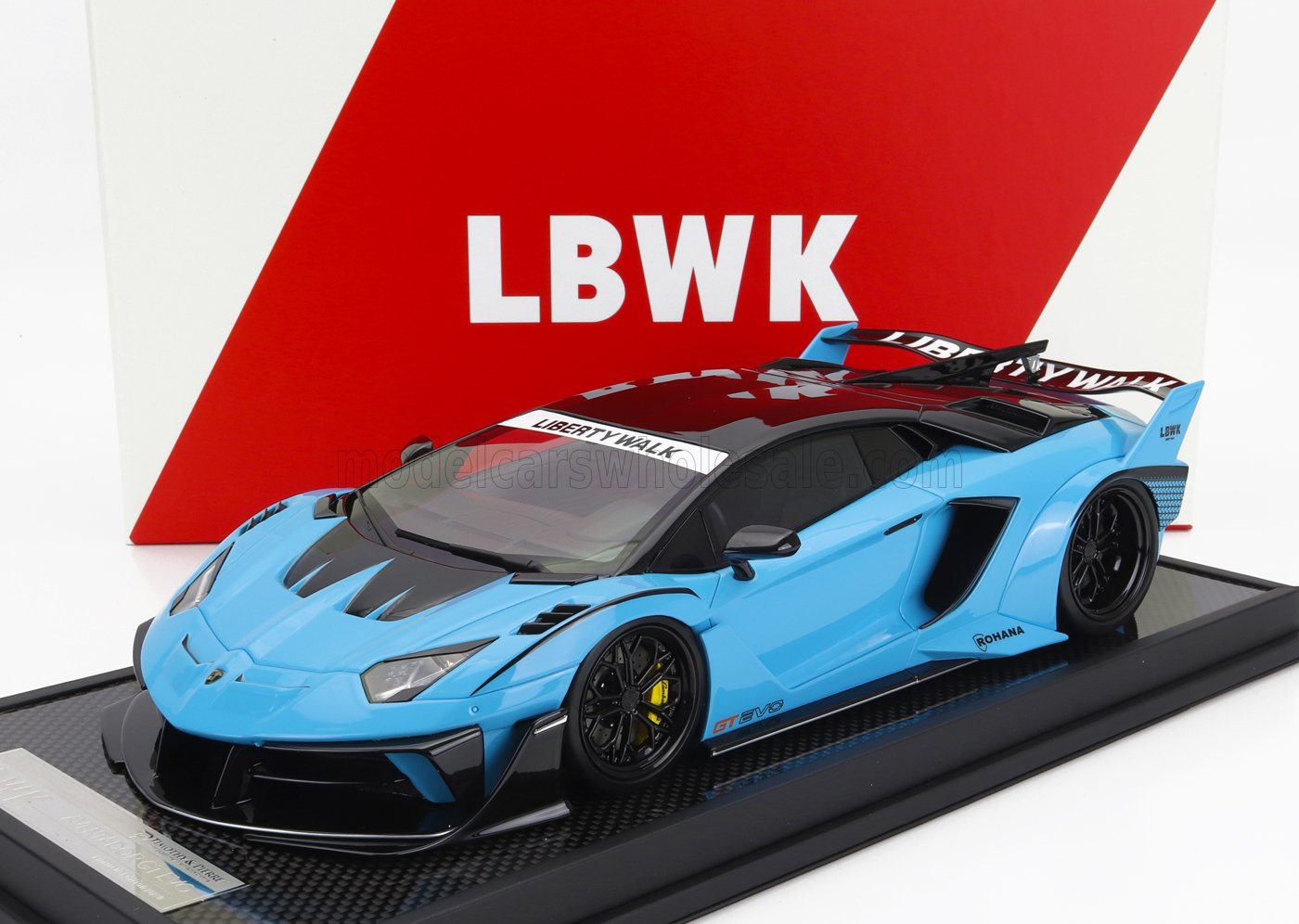 MOTORHELIX - LAMBORGHINI - AVENTADOR GT EVO LBWK LB-WORKS 2019