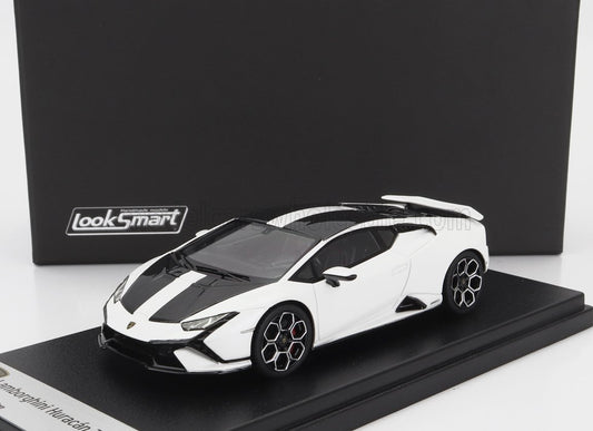 LOOKSMART - 1/43 - LAMBORGHINI - HURACAN TECNICA 2022 - BIANCO ASOPO - WHITE 1/43