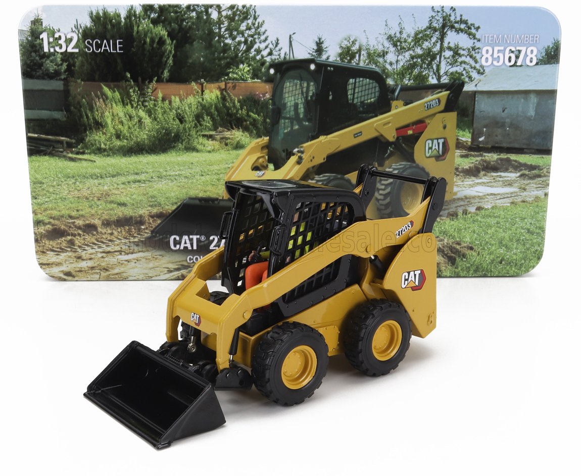 DM-MODELS - CATERPILLAR - CAT272D3 RUSPA GOMMATA - SKID STEER LOADER