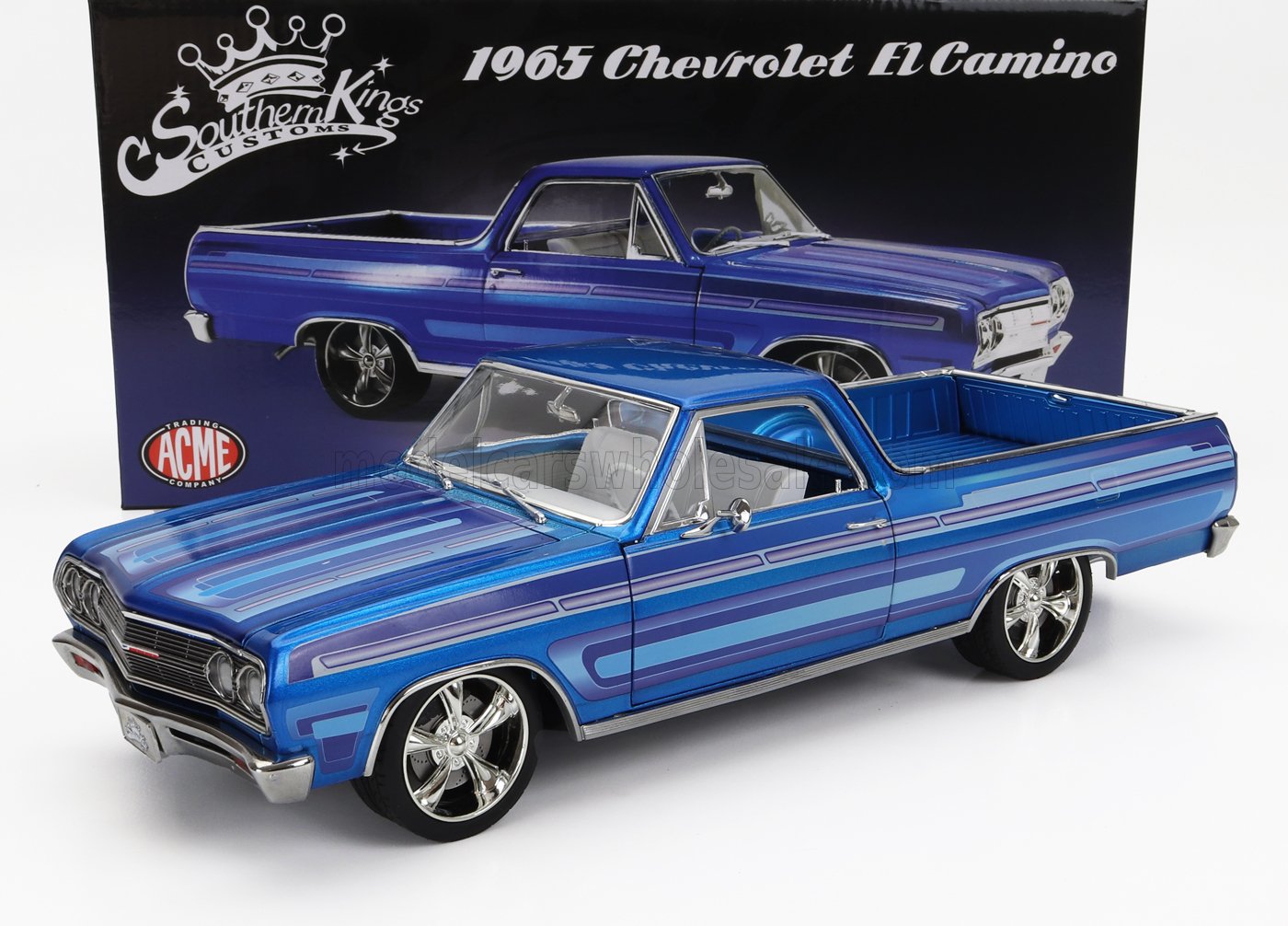 ACME-MODELS - CHEVROLET - EL CAMINO PICK-UP CUSTOM 1965 BLUE