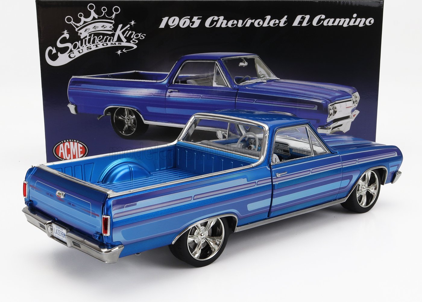 ACME-MODELS - CHEVROLET - EL CAMINO PICK-UP CUSTOM 1965 BLUE