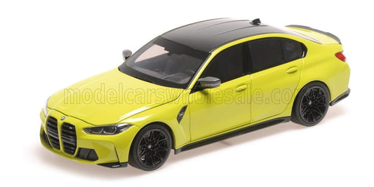 MINICHAMPS - 1/18 - BMW - 3-SERIES M3 (G80) 2020 - YELLOW MET