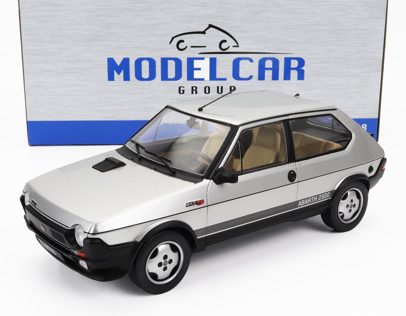 MCG - 1/18 - FIAT - RITMO ABARTH 125TC 1980 - SILVER