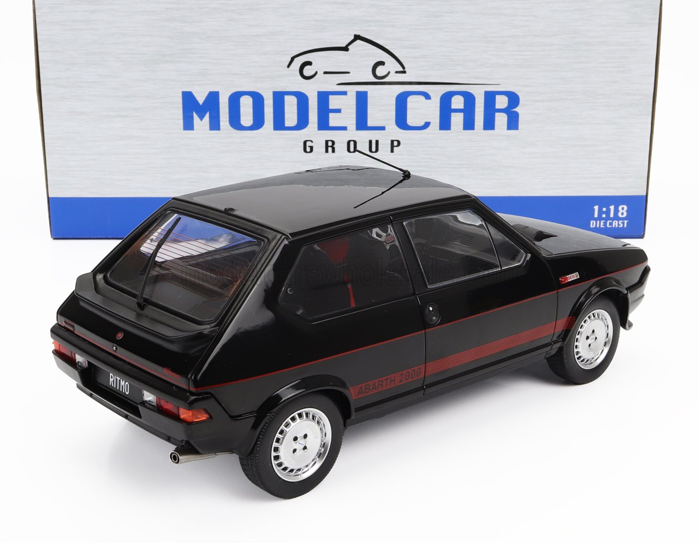 MCG - 1/18 - FIAT - RITMO ABARTH 125TC 1980 - BLACK