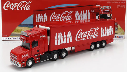 CORGI - SCANIA - T480 TRUCK SEMI-FRIGO COCA-COLA 1999