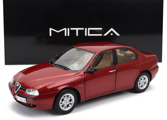 MITICA-DIECAST - 1/18 - ALFA ROMEO - 156 2.5 V6 24V 1997 – BEIGE INTERIOR - ROSSO PROTEO MET RED