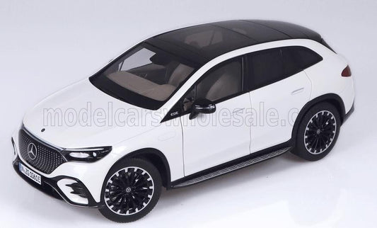 NZG - 1/18 - MERCEDES BENZ - EQE SUV AMG LINE 2023 - DIAMOND WHITE MET