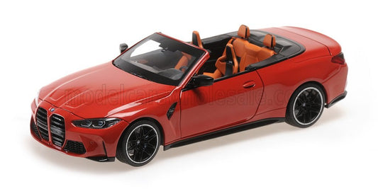 MINICHAMPS - 1/18 - BMW - 4-SERIES M4 CABRIOLET 2020 - RED