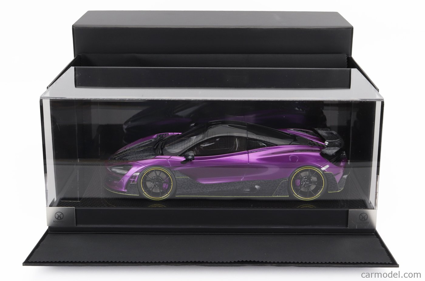 MOTORHELIX - 1/18 - McLAREN - 720S MANSORY 2019 - PURPLE CARBON