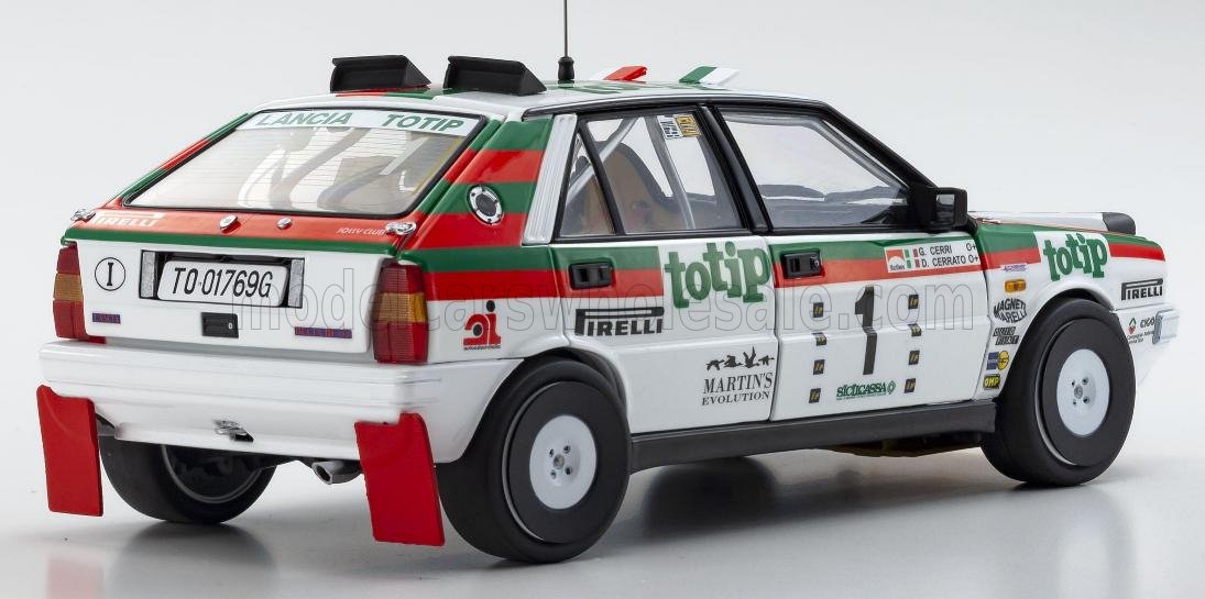 KYOSHO - LANCIA DELTA HF INTEGRALE 4WD TARGA FLORIO 1987 D.CERRATO - G.CERRI