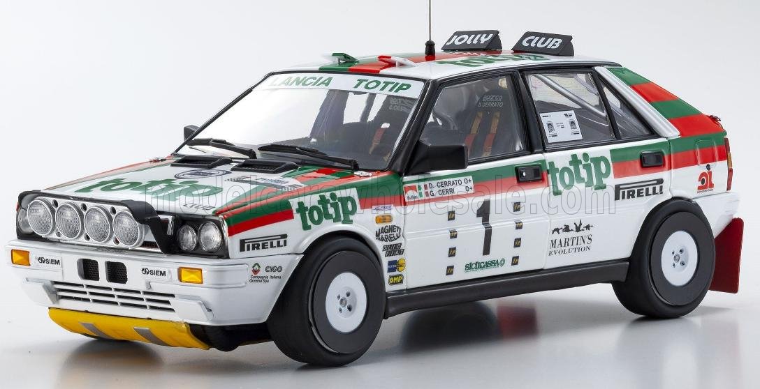 KYOSHO - LANCIA DELTA HF INTEGRALE 4WD TARGA FLORIO 1987 D.CERRATO - G.CERRI