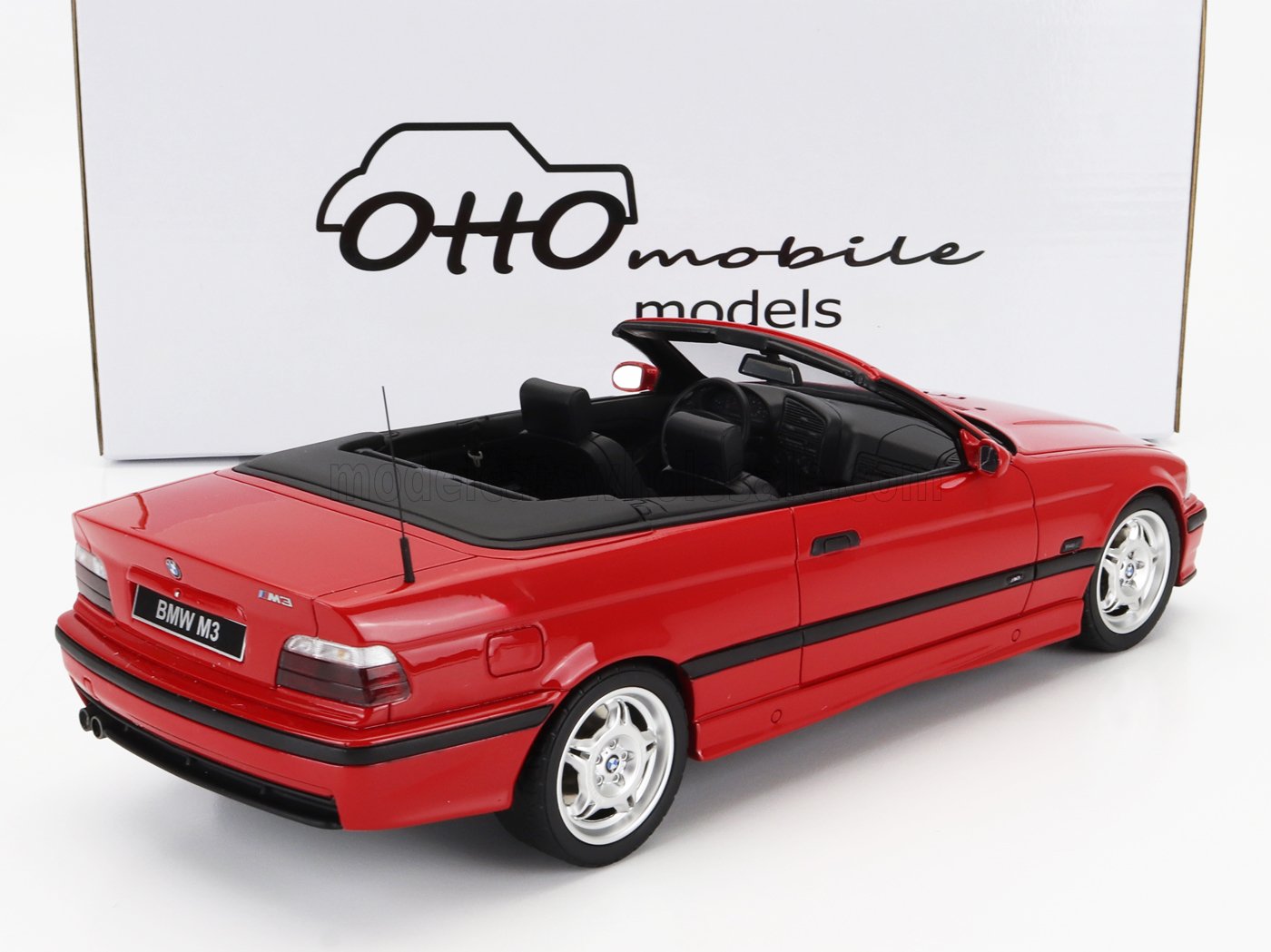 OTTO-MOBILE - 1/18 - BMW - 3-SERIES M3 (E36) CABRIOLET OPEN 1995 - RED