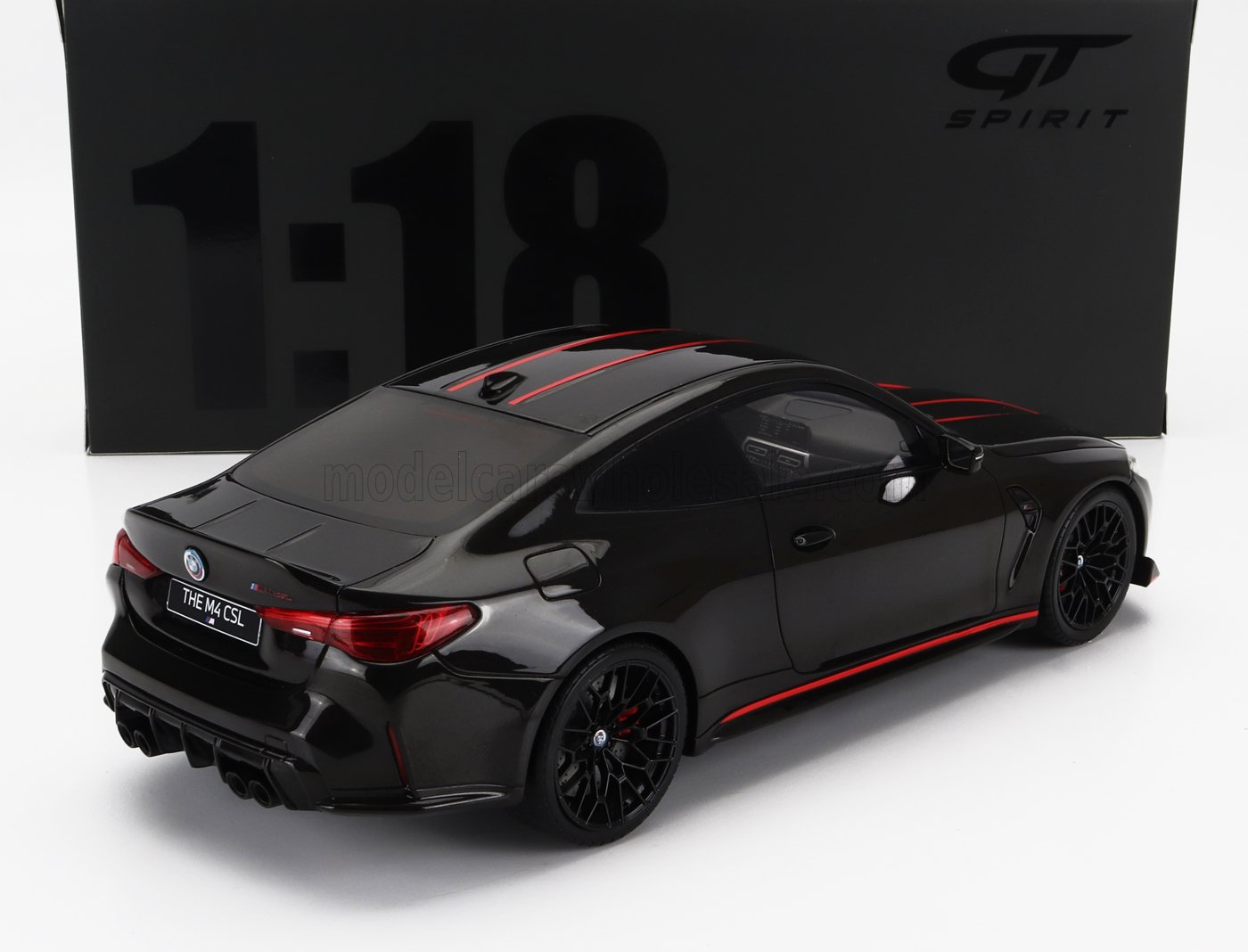 GT-SPIRIT - 1/18 - BMW - 4-SERIES M4 CSL (G82) COUPE 2023 - SAPPHIRE BLACK