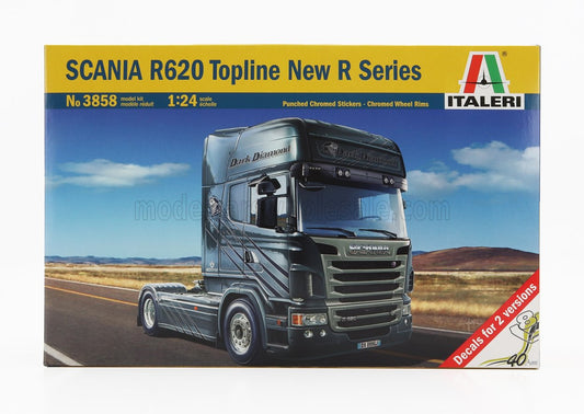 ITALERI - SCANIA - R620 TRACTOR TRUCK TOPLINE 2-ASSI 2009