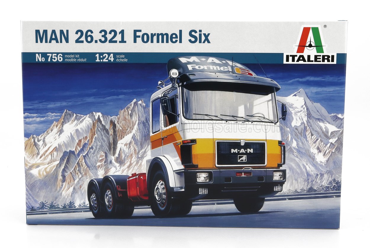 ITALERI - MAN - 26.321 TRACTOR TRUCK 3-ASSI 1984