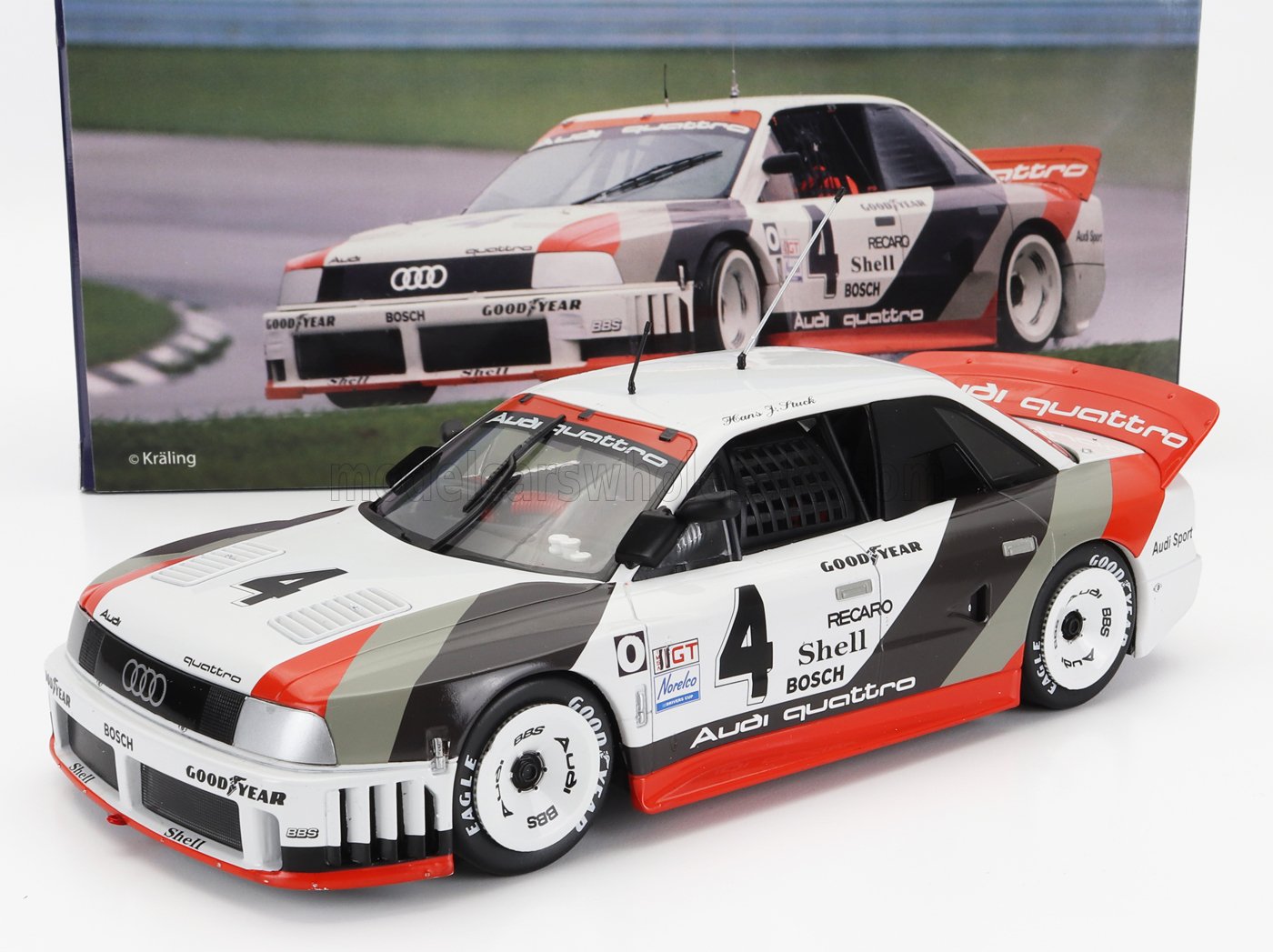 WERK83 - AUDI - 90 QUATTRO TEAM AUDI SPORT N 4 WINNER IMSA LAGUNA SECA 1989 HANS JOACHIM STUCK