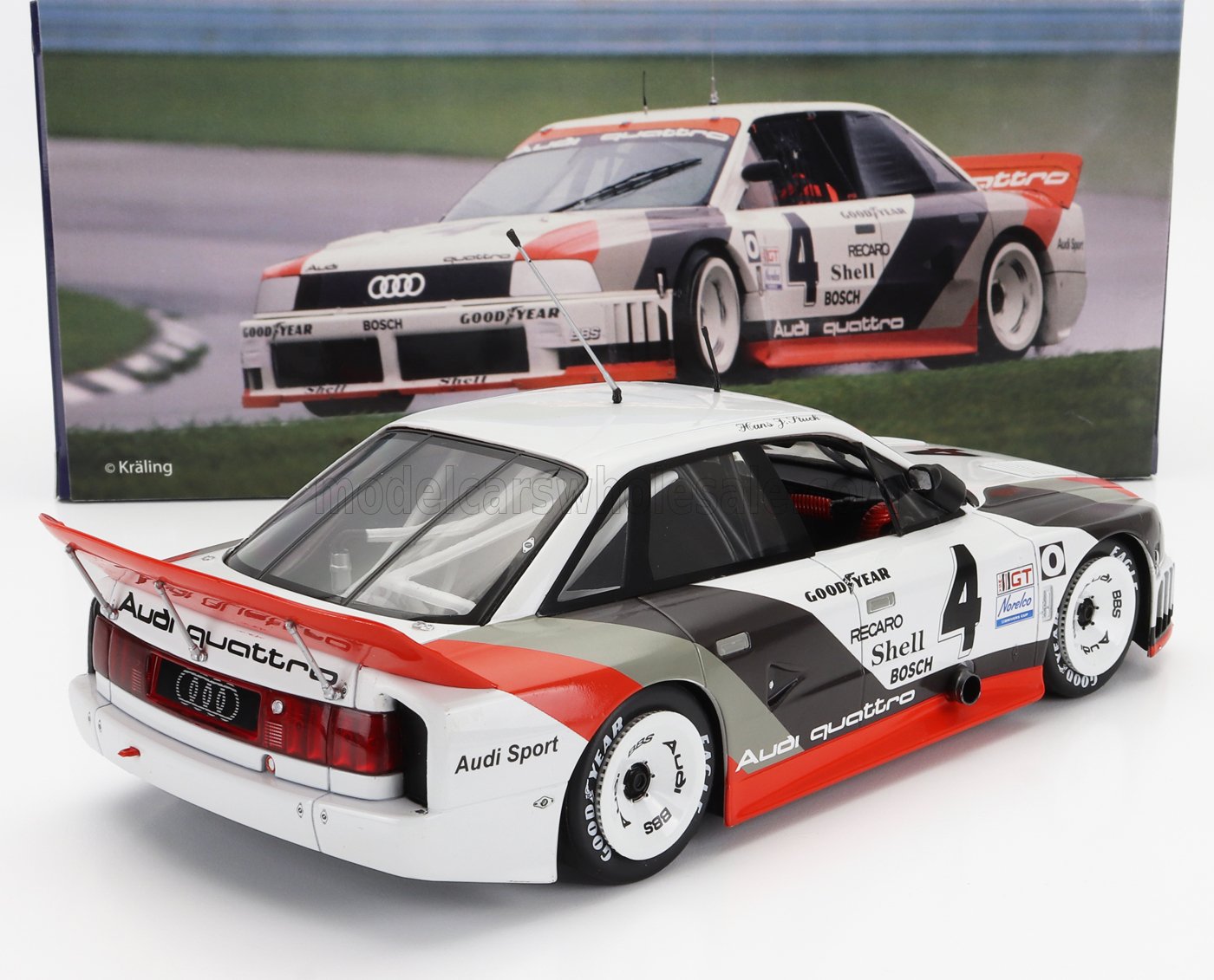 WERK83 - AUDI - 90 QUATTRO TEAM AUDI SPORT N 4 WINNER IMSA LAGUNA SECA 1989 HANS JOACHIM STUCK