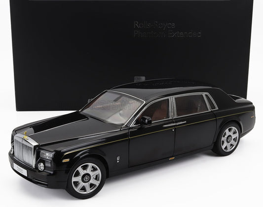 KYOSHO - 1/18 - ROLLS ROYCE - PHANTOM EWB LIMOUSINE 2012 - DIAMOND BLACK