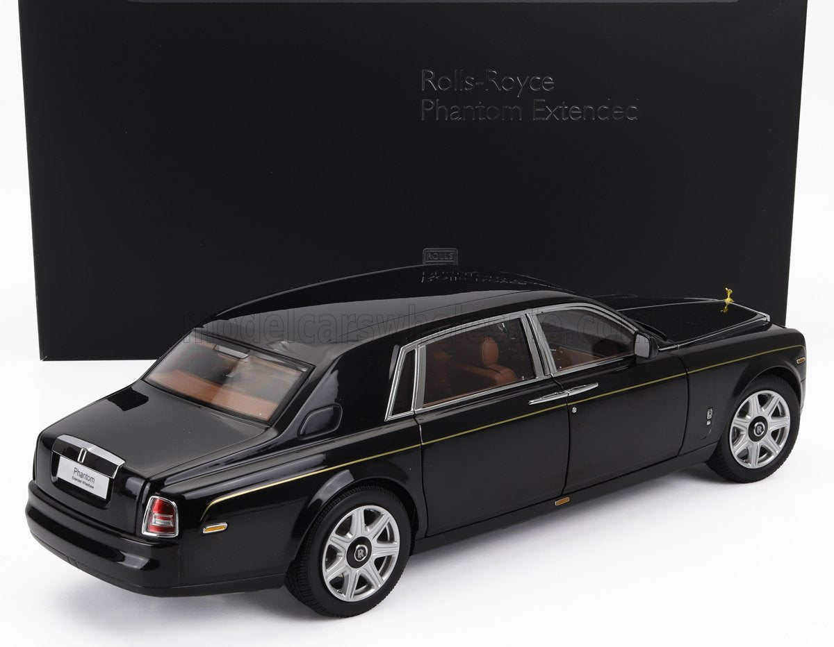 KYOSHO - 1/18 - ROLLS ROYCE - PHANTOM EWB LIMOUSINE 2012 - DIAMOND BLACK