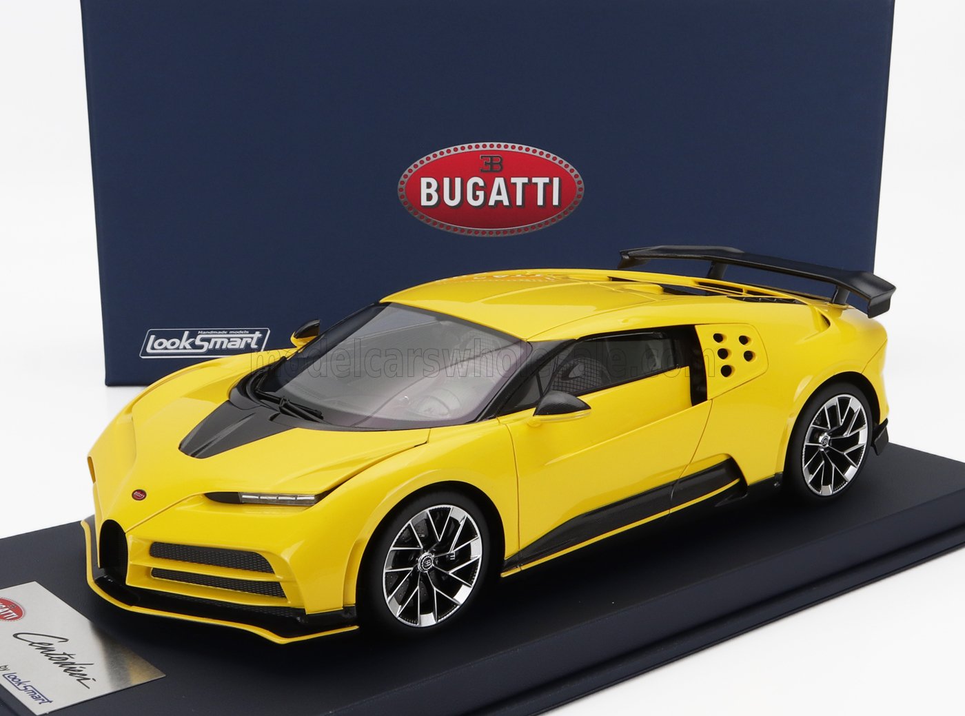 LOOKSMART - 1/18 - BUGATTI - CENTODIECI PRODUCTION VERSION 2023 - QUARTZ WHITE