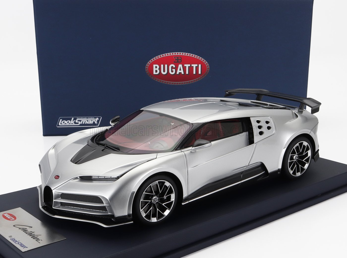 LOOKSMART - 1/18 - BUGATTI - CENTODIECI PRODUCTION VERSION 2023 - QUARTZ WHITE