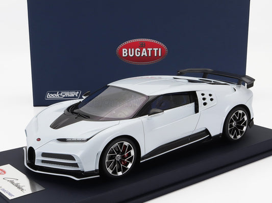 LOOKSMART - 1/18 - BUGATTI - CENTODIECI PRODUCTION VERSION 2023 - QUARTZ WHITE