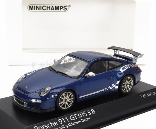 MINICHAMPS - PORSCHE - 911 997-2 GT3 RS 3.8 COUPE 2009 - GOLD WHEELS