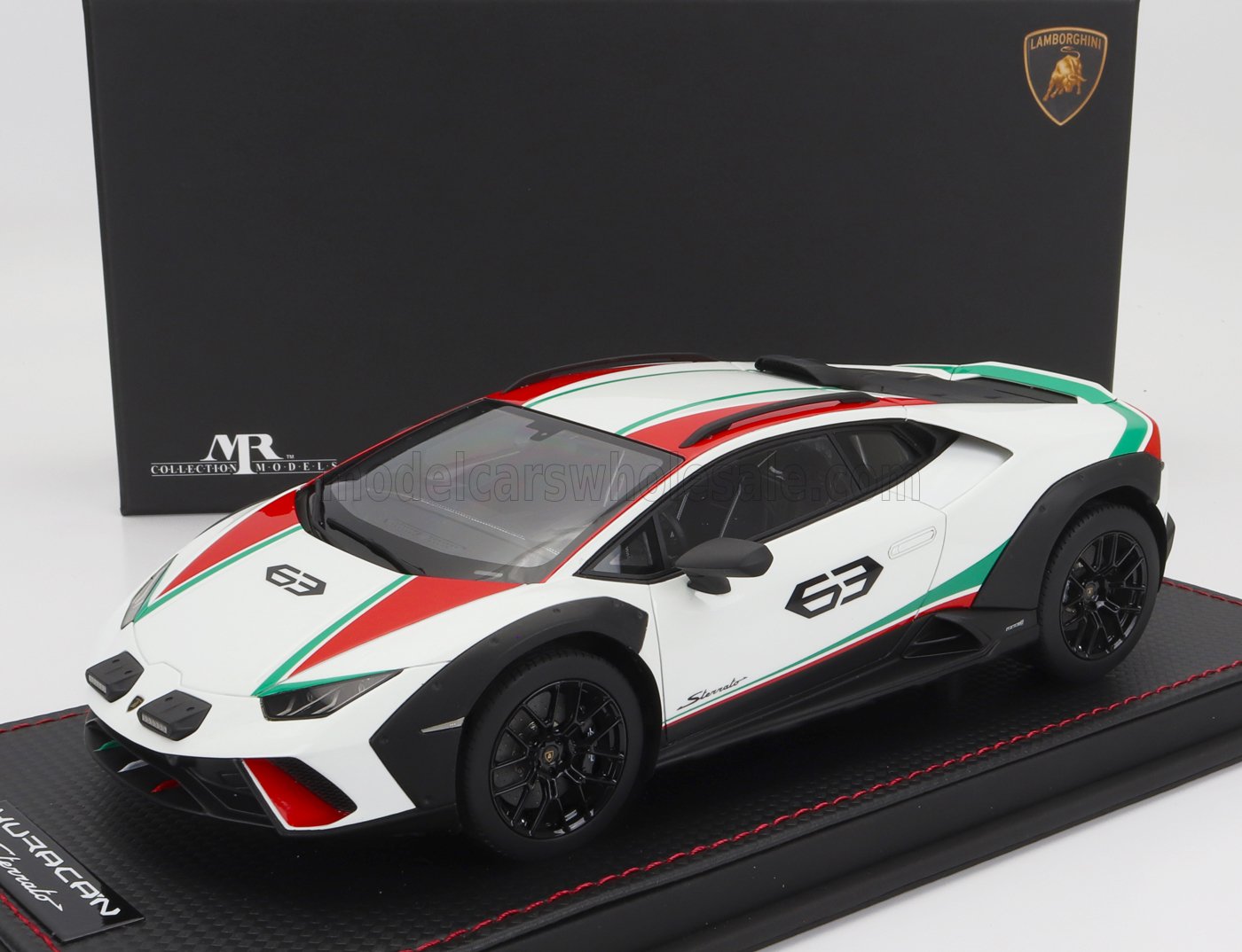 MR-MODELS - 1/18 - LAMBORGHINI - HURACAN STERRATO 2022 - CON VETRINA - WITH SHOWCASE -