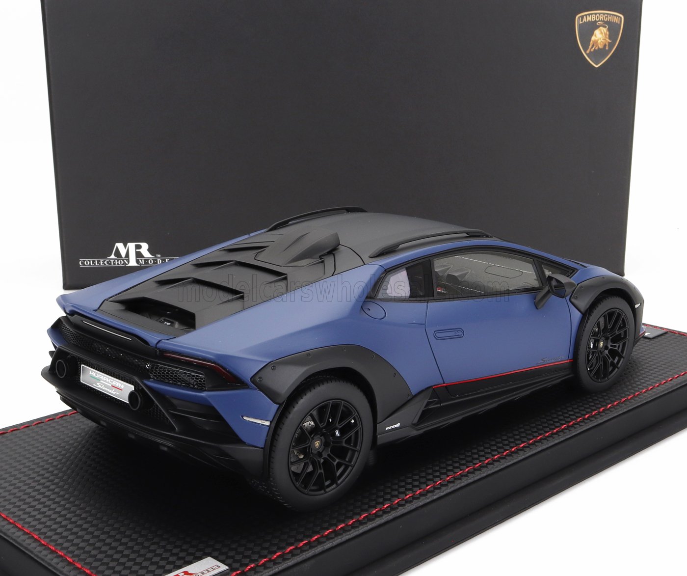 MR-MODELS - 1/18 - LAMBORGHINI - HURACAN STERRATO 2022 - CON VETRINA - WITH SHOWCASE -