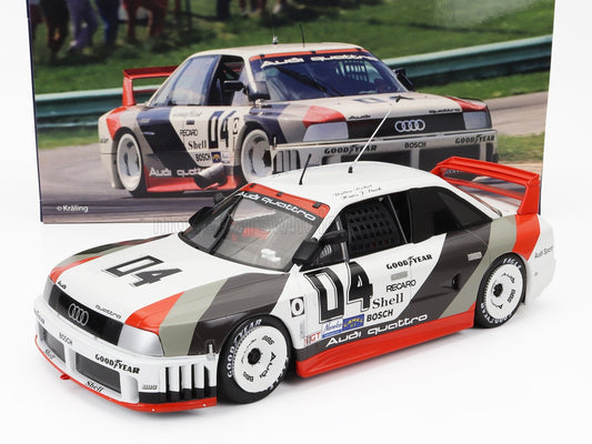 WERK83 - AUDI - 90 QUATTRO TEAM AUDI SPORT N 4 MILLER HIGH LIFE 500km IMSA 1989 HANS JOACHIM STUCK - WALTER ROHRL