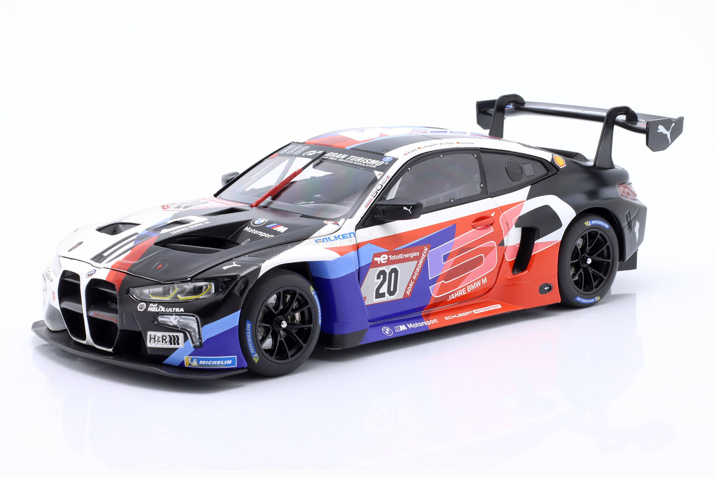 MINICHAMPS - BMW - 4-SERIES M4 GT3 TEAM SCHUBERT MOTORSPORT N 20 24h NURBURGRING 2022 JESSE KROHN - ALEXANDER SIMS - JENS KLINGMANN - NIKLAS KRUTTEN