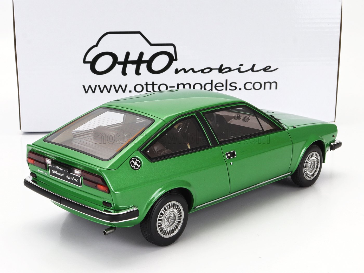 OTTO-MOBILE - 1/18 - ALFA ROMEO - ALFASUD SPRINT 1976 - GREEN