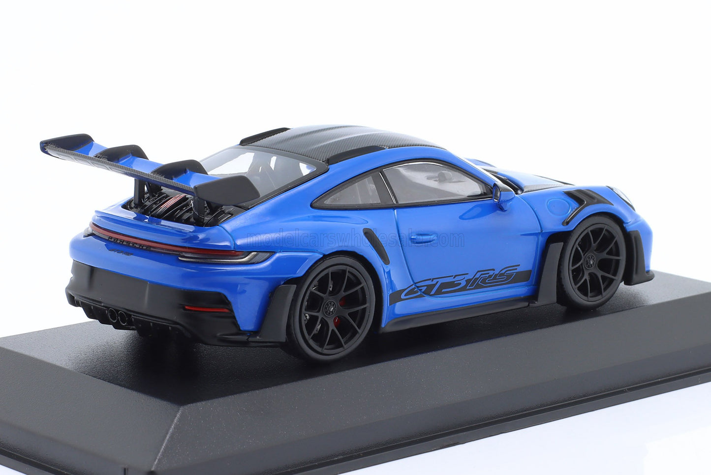 MINICHAMPS - 1/43 - PORSCHE - 911 992 GT3 RS COUPE 2023 - BLACK WHEELS - BLUE BLACK 1/43