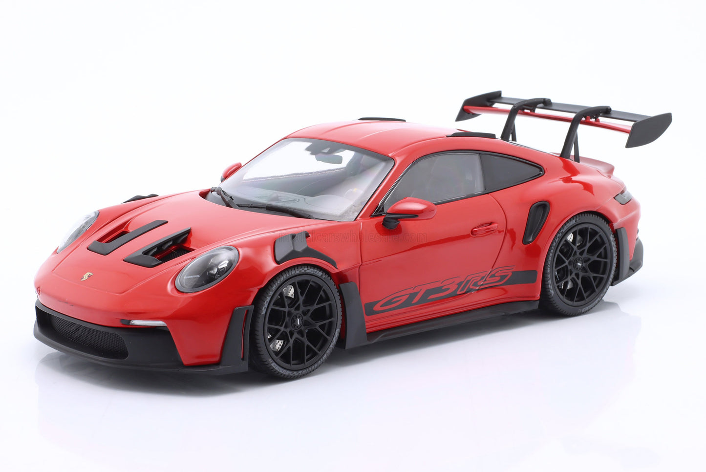 MINICHAMPS - PORSCHE - 911 992 GT3 RS COUPE 2023 - BLACK WHEELS