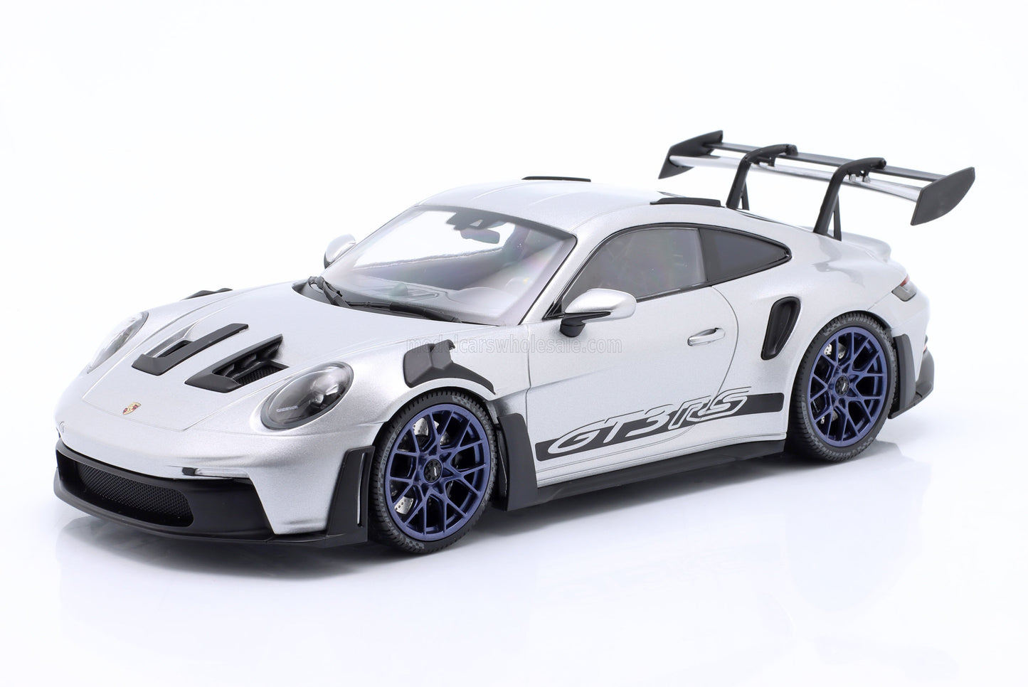 MINICHAMPS - PORSCHE - 911 992 GT3 RS COUPE 2023 - BLUE WHEELS