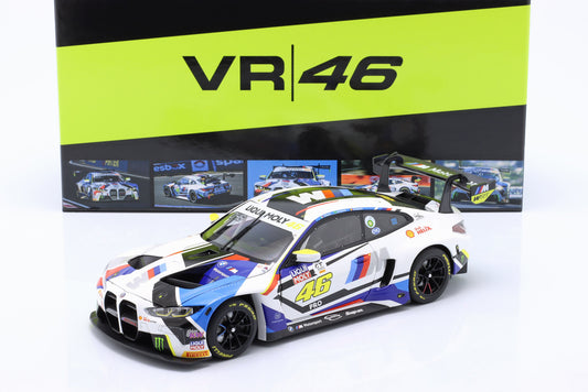 MINICHAMPS - BMW - 4-SERIES M4 GT3 TEAM WRT N 46 6th 12h BATHURST 2023 - VALENTINO ROSSI - AUGUSTO FARFUS - MAXIME MARTIN