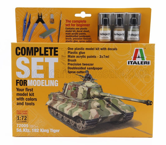 ITALERI - TANK - SD. KFZ. 182 KING TIGER MILITARY 1945