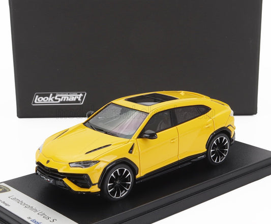 LOOKSMART - 1/43 - LAMBORGHINI - URUS S 2023 - GIALLO AUGE - YELLOW