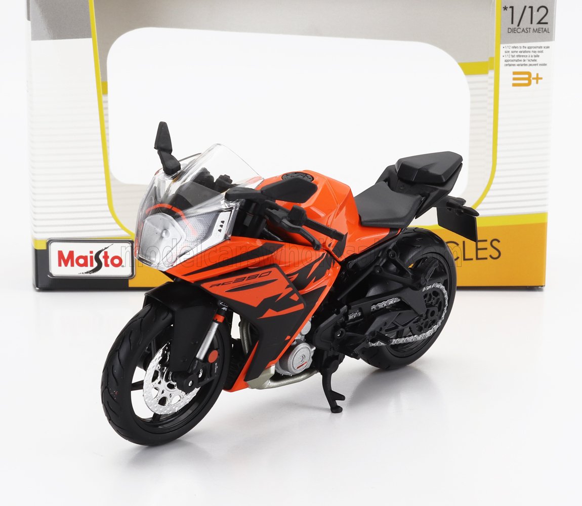 MAISTO - 1/12 - KTM - RC390 2022 - ORANGE BLACK