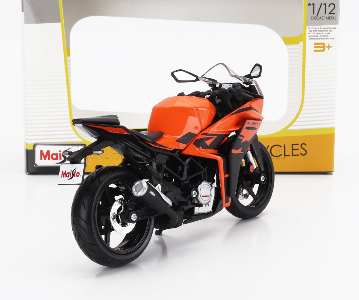 MAISTO - 1/12 - KTM - RC390 2022 - ORANGE BLACK