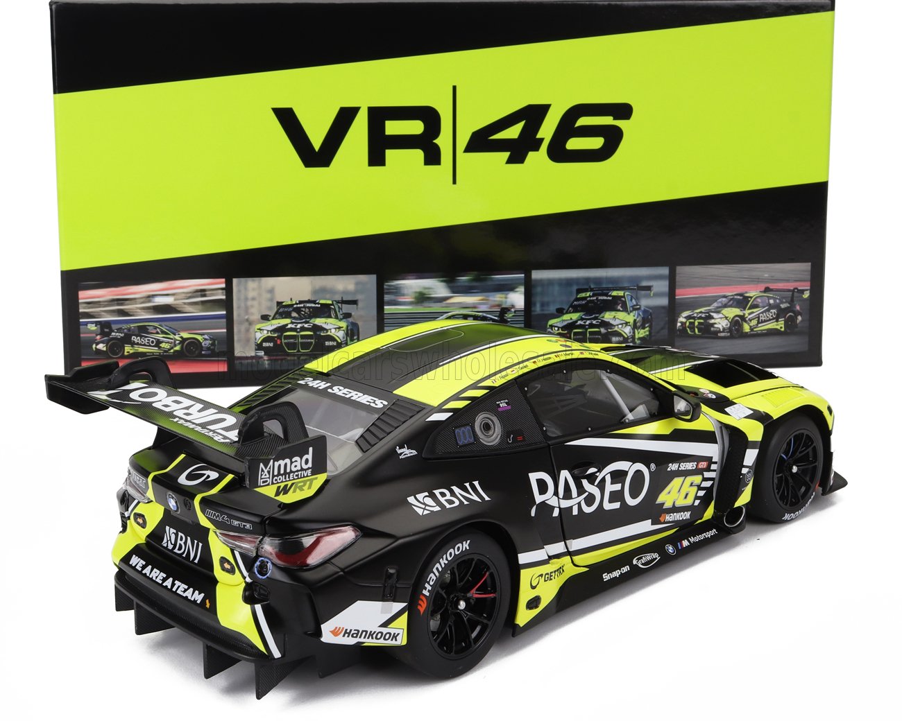 MINICHAMPS - BMW - 4-SERIES M4 GT3 TEAM WRT N 46 3rd 24h DUBAI 2023 VALENTINO ROSSI