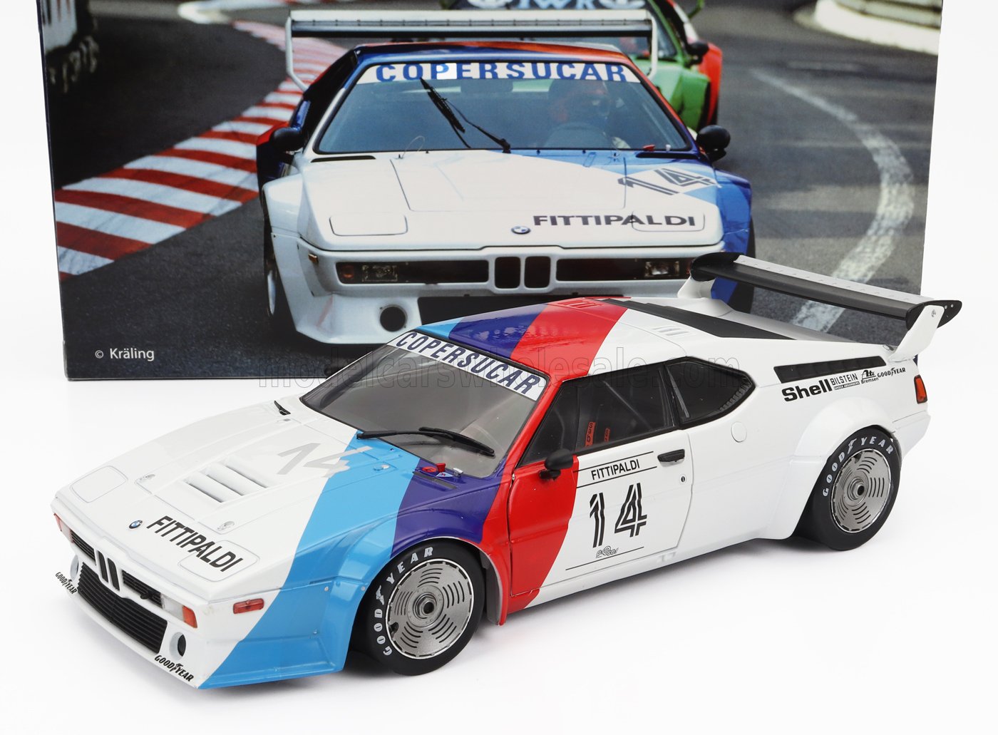 WERK83 - BMW - M1 M88 3.5L TEAM BMW MOTORSPORT N 14 PROCAR SERIES 1979 EMERSON FITTIPALDI